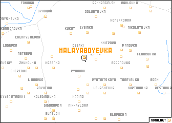 map of Malaya Boyevka