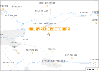 map of Malaya Chernetchina