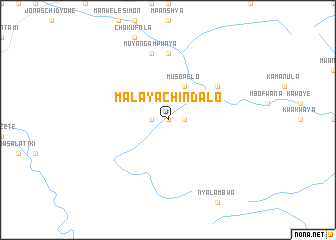 map of Malaya Chindalo