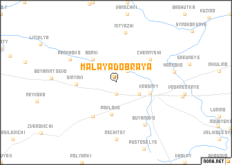 map of Malaya Dobraya