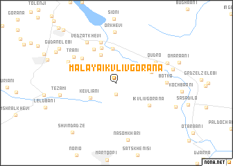 map of Malaya Ikvliv-Gorana