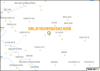 map of Malaya Ivanovshchina