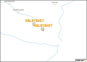 map of Malaya Ket\