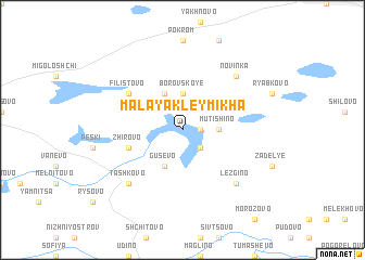 map of Malaya Kleymikha