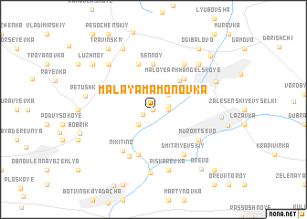 map of Malaya Mamonovka