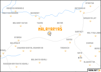 map of Malaya Ryas\