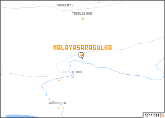 map of Malaya Saragulka