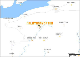 map of Malaya Saygatka