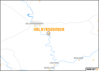 map of Malaya Sosnova