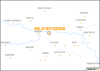 map of Malaya Storona