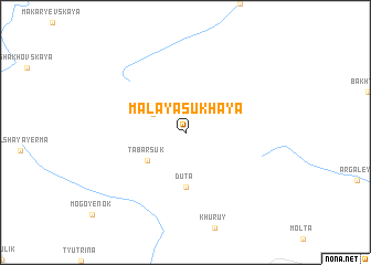 map of Malaya Sukhaya