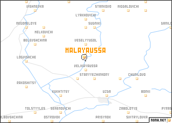 map of Malaya Ussa