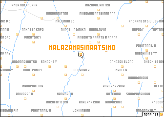 map of Malazamasina Atsimo