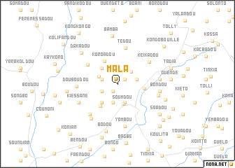 map of Mala