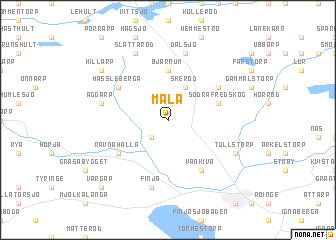 map of Mala