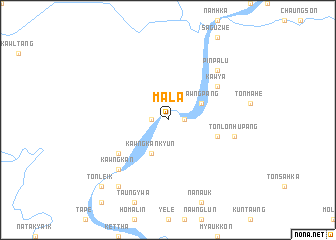 map of Mala