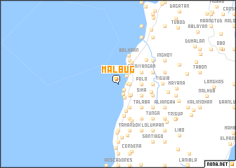 map of Malbug