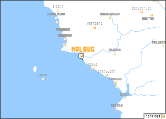 map of Malbug