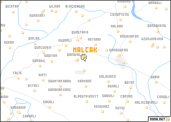 map of Mǝlcǝk