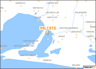 map of Malcato