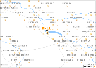 map of Malce