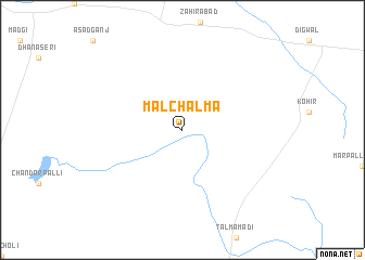 map of Malchalma