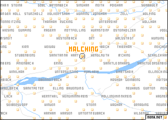 map of Malching