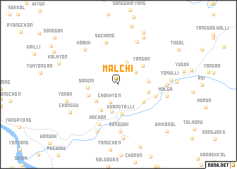 map of Malch\