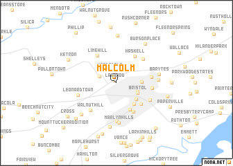 map of Malcolm