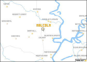 map of Malcolm