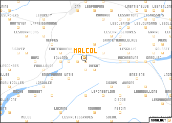 map of Malcol