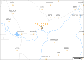 map of Malcorai