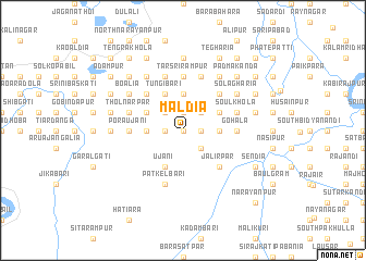 map of Māldia