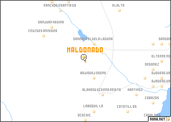 map of Maldonado