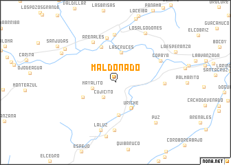 map of Maldonado