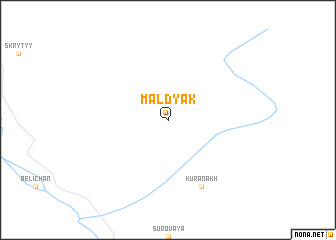 map of Mal\