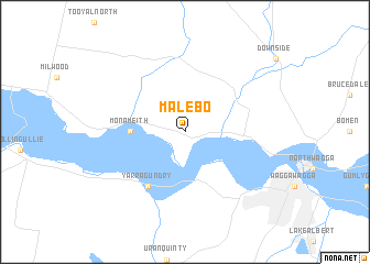 map of Malebo