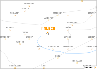 map of Malechʼ