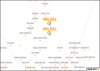 map of Maleel