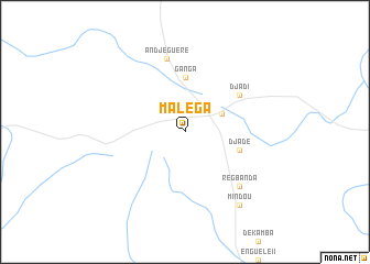 map of Malega