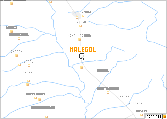 map of Malegol