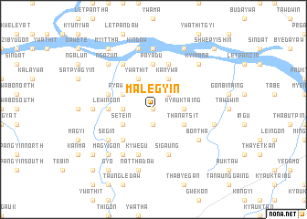 map of Malegyin