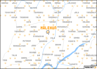 map of Malehun