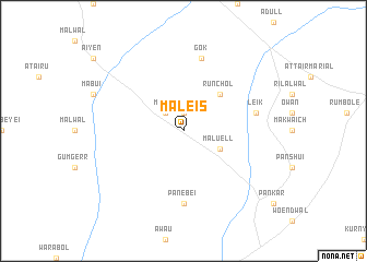 map of Maleis