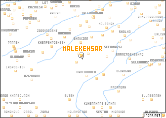 map of Malekeh Sar