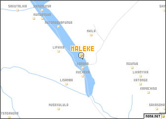 map of Maleke