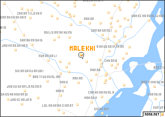 map of Malekhi