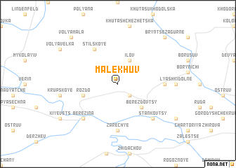 map of Malekhuv