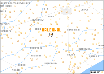 map of Malekwāl