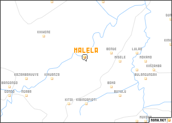 map of Malela